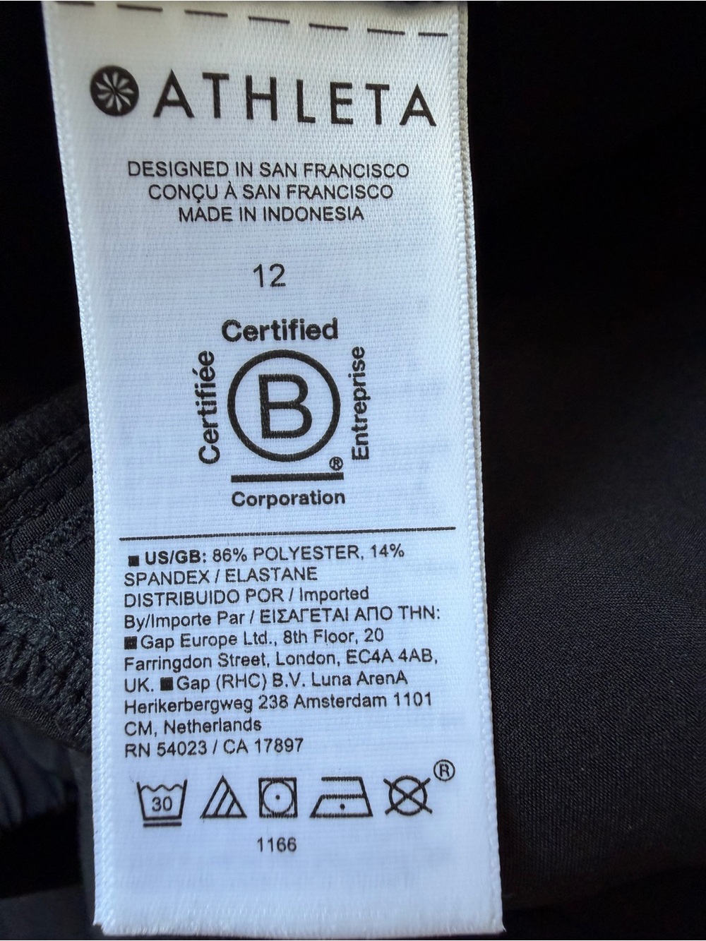 Athleta Brooklyn Heights Jogger Pants with Zippers Black Size 12 - Picture 13 of 14